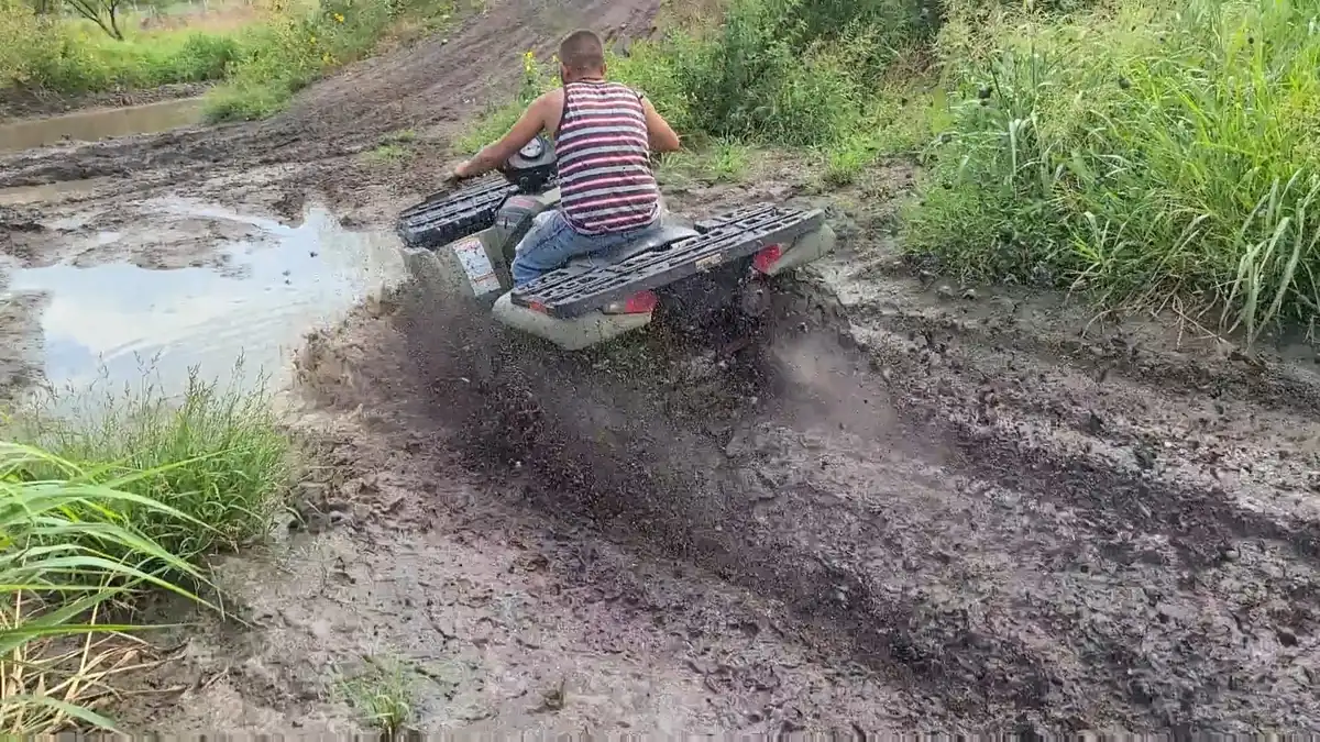 Offroad vehicle mudding at 281 Country Club San Antonio