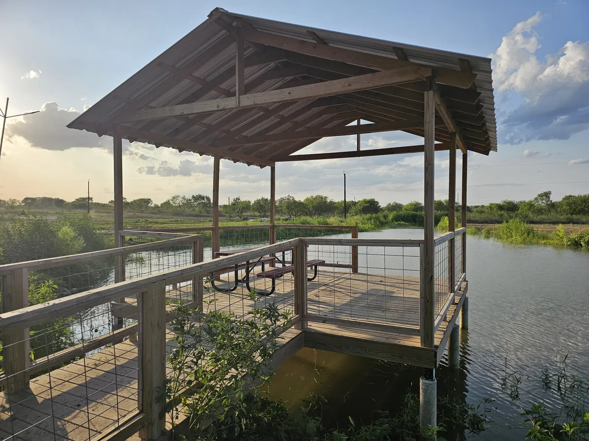 Water pond pier venue at 281 Country Club San Antonio offroad park